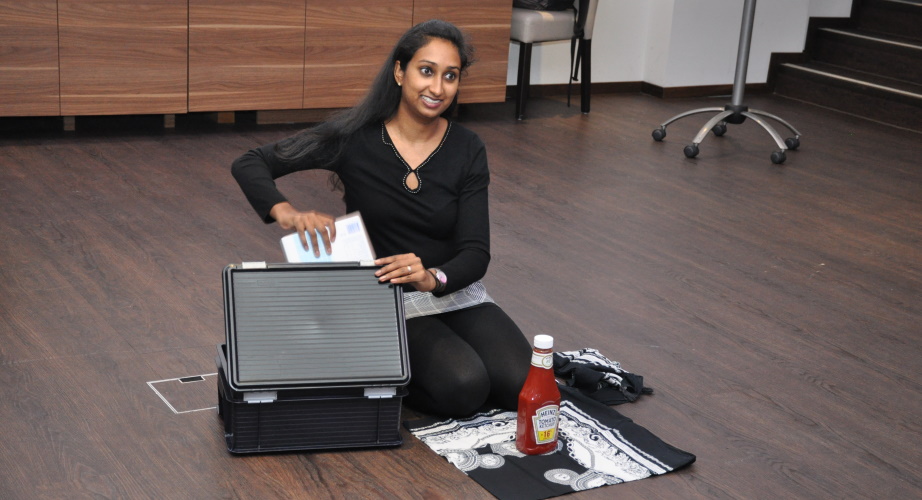 Zuckerquiz_lifeenergy_6_2019.JPG Coach Shalini Deuber verblüfft die Teilnehmer mit einem Zuckerquiz.